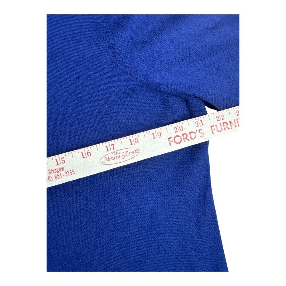 Charter Club Petite XL Cardigan Sweater New Cerulean Blue Silk Blend Timeless - Picture 3 of 6